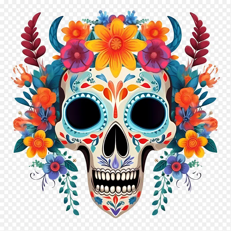 diadelosmuertos-花冠