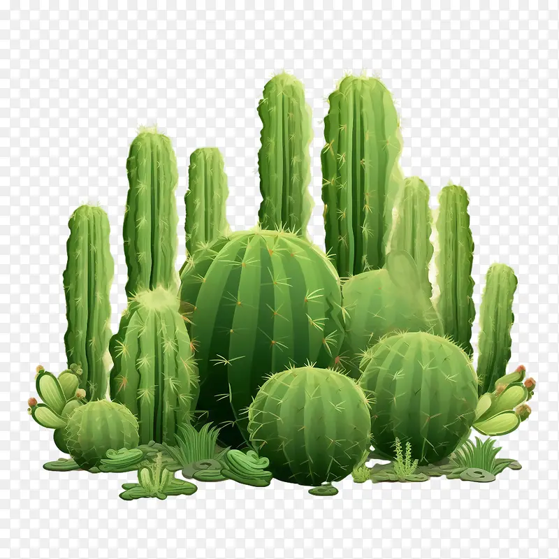 多肉植物-仙人掌