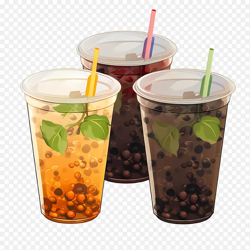 珍珠奶茶-咖啡