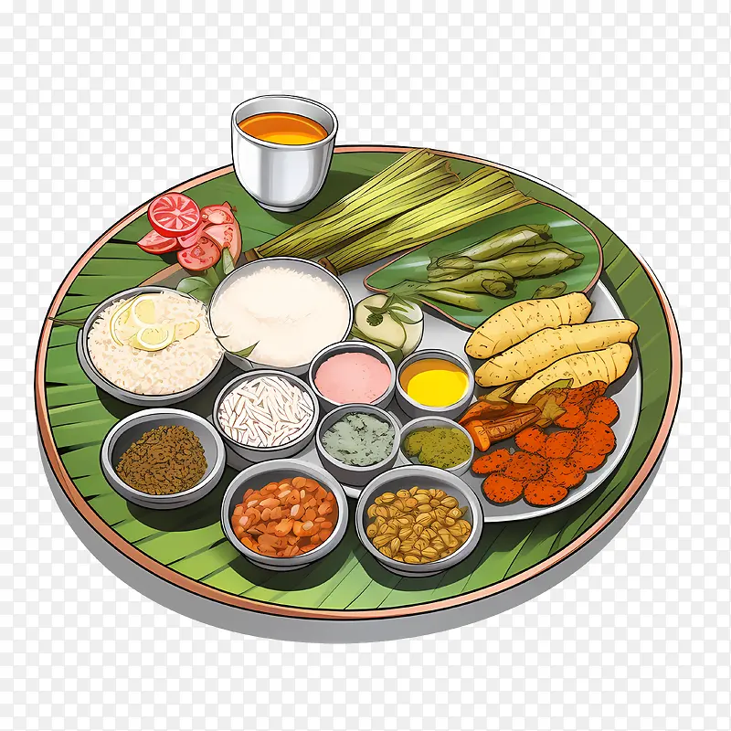 OnamSadya食品-印度食品