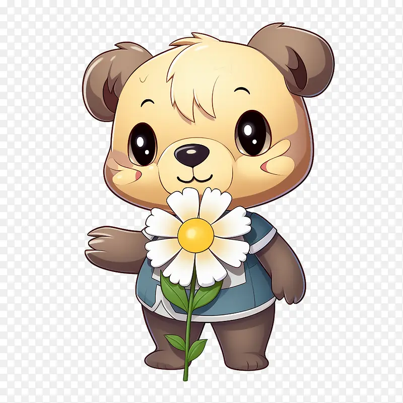 泰迪熊日-雏菊