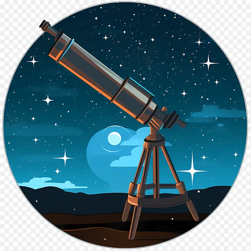 天文日-天文日望远镜观星夜空天文学