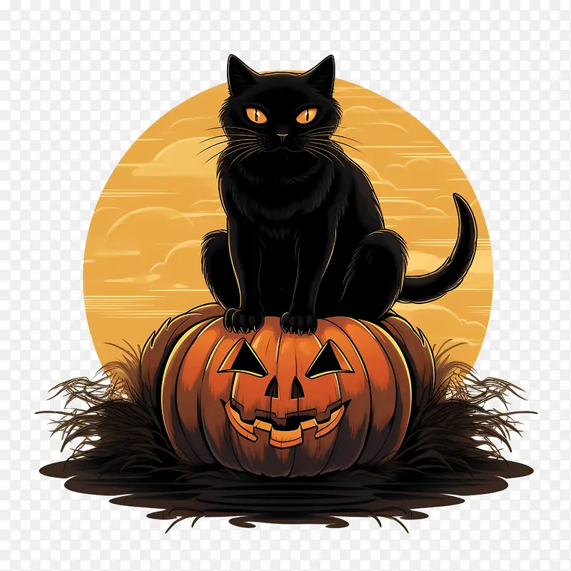 万圣节-黑猫万圣节