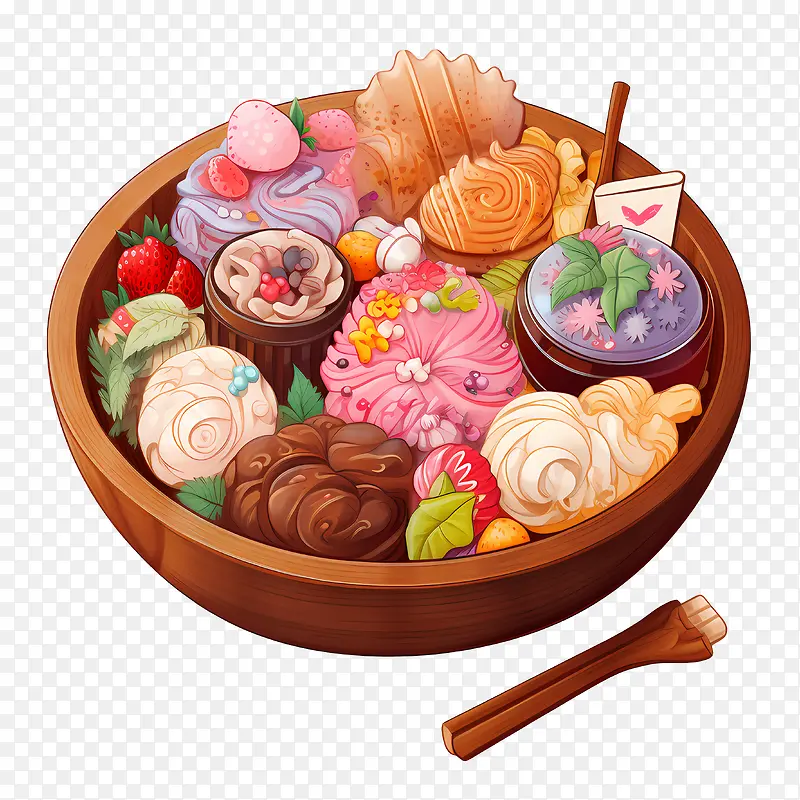 万圣节糖果碗-冰淇淋