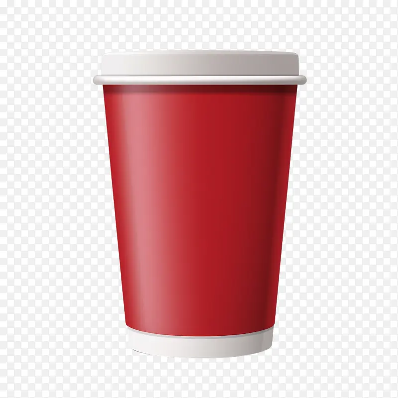 纸杯-纸杯红杯塑料杯一次性杯子外卖容器