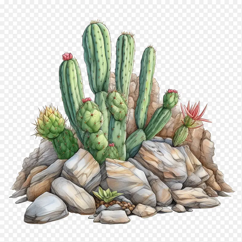 多肉植物-仙人掌