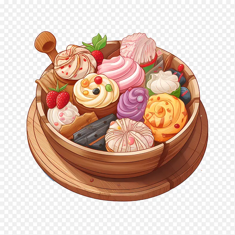 万圣节糖果碗-万圣节糖果碗纸杯蛋糕甜点蛋糕烘焙食品