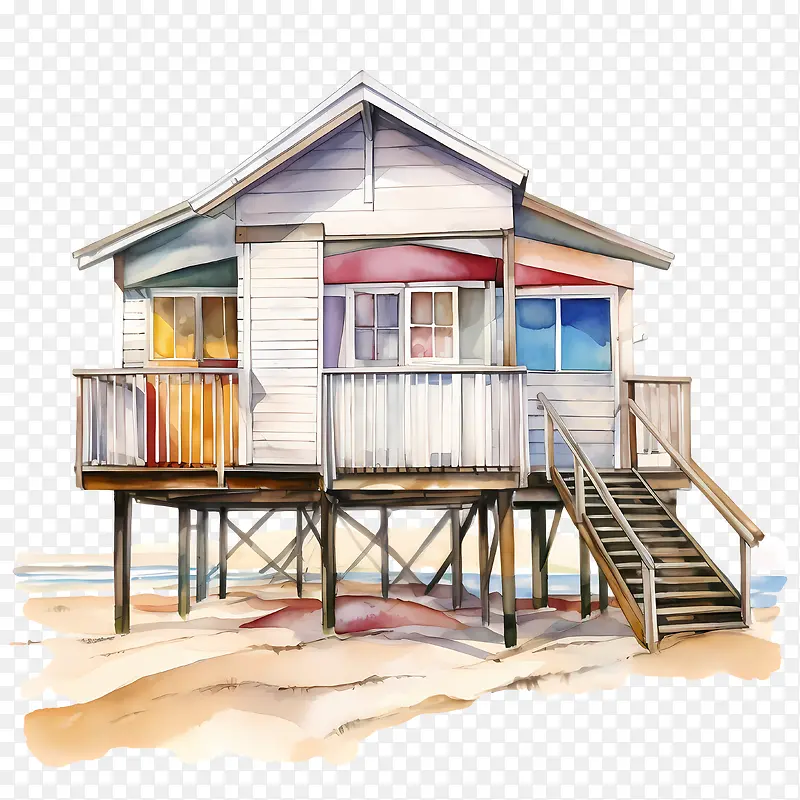海滩小屋-暑假