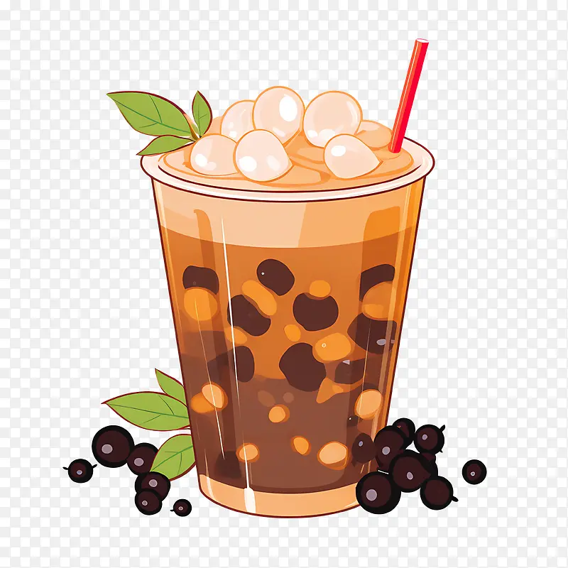 珍珠奶茶-冰咖啡