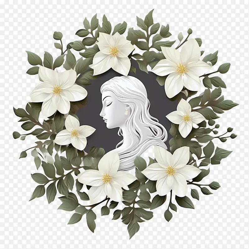 茉莉花环-皇冠