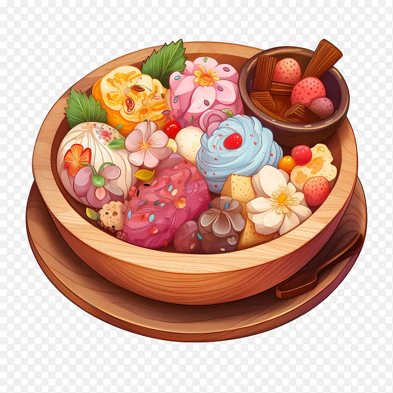 万圣节糖果碗-冰淇淋
