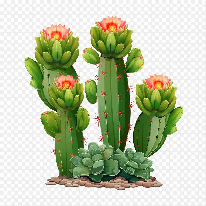 多肉植物-仙人掌