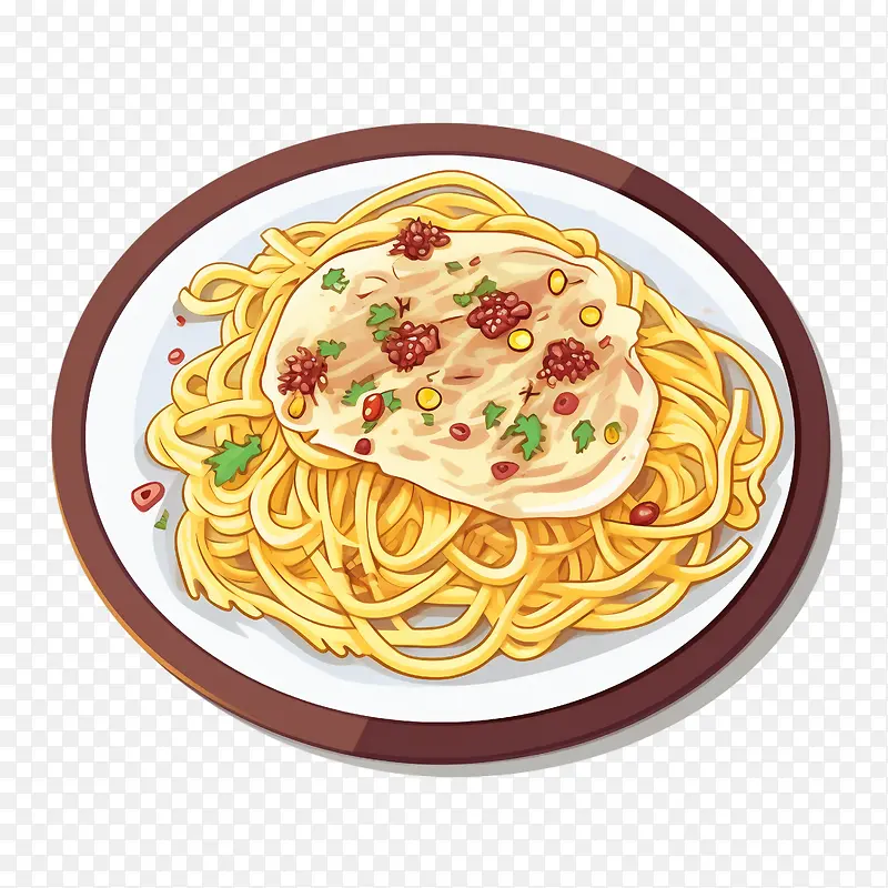 意大利面-意大利面意大利面酱肉鸡肉