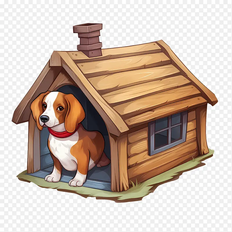狗屋-狗屋狗笼小屋木头