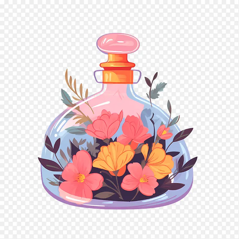 香水瓶-花艺设计