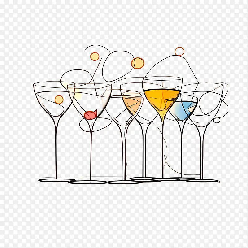 香槟杯-眼镜
