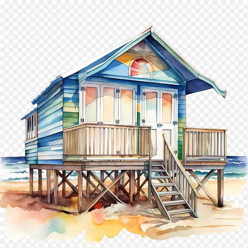 海滩小屋-暑假