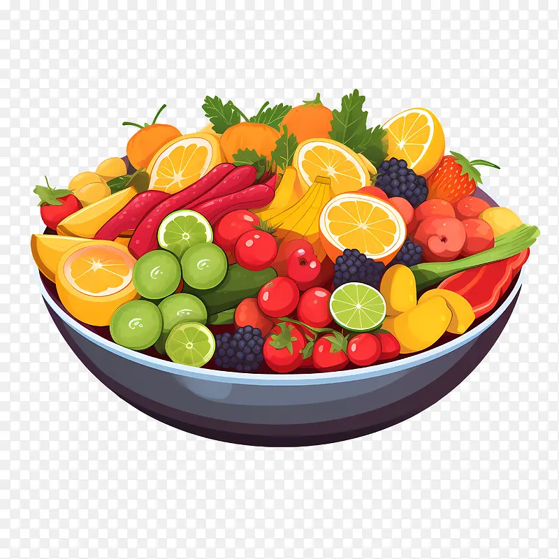 世界素食日-世界素食日水果蔬菜多彩碗