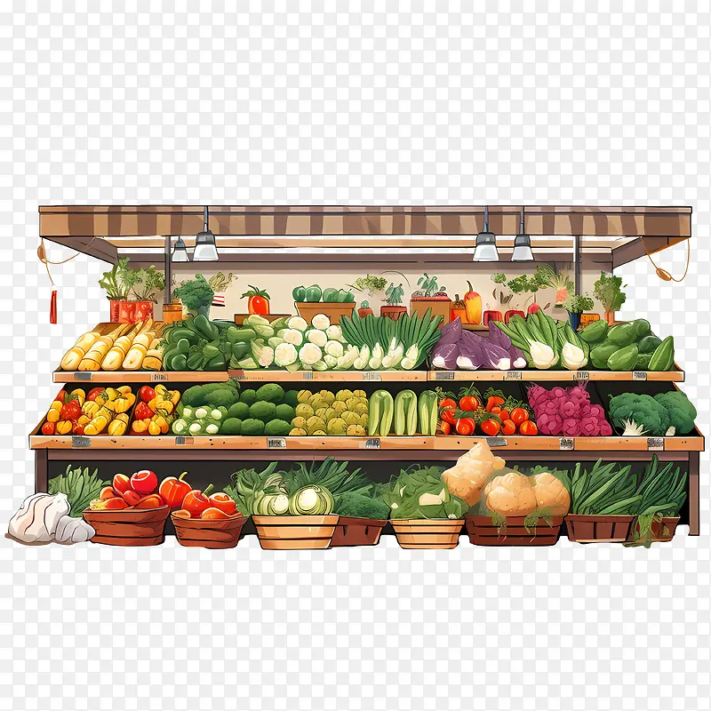 素食市场-健康食品