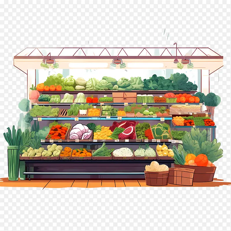 素食市场-购物车