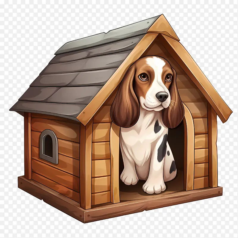 狗屋-狗屋狗屋木制小狗