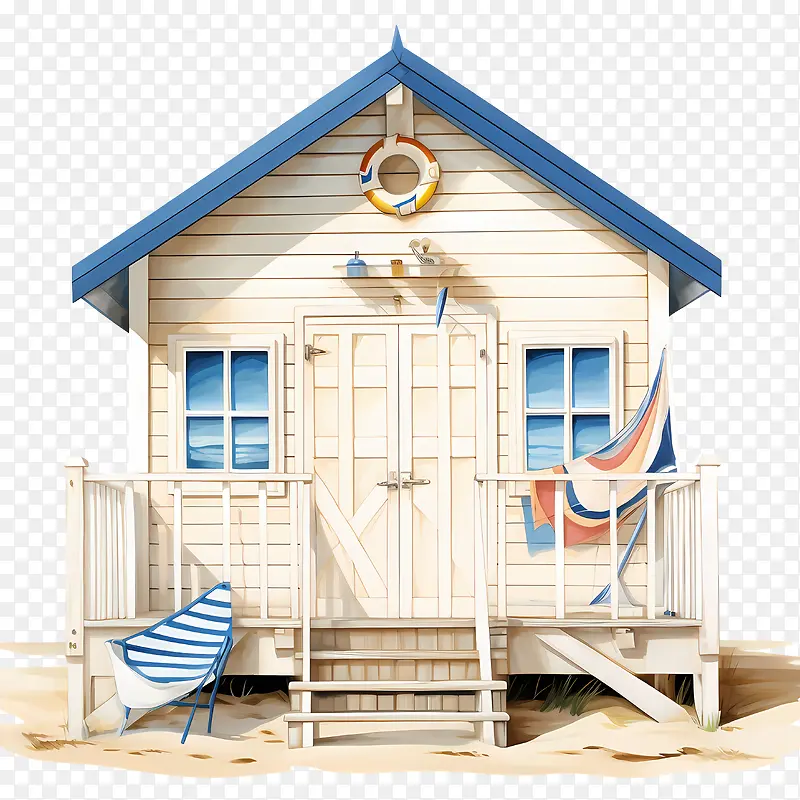 海滩小屋-海滩小屋海滨别墅度假屋小屋