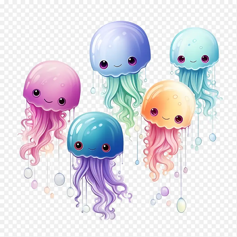 世界水母日-世界水母日水母卡通可爱水生