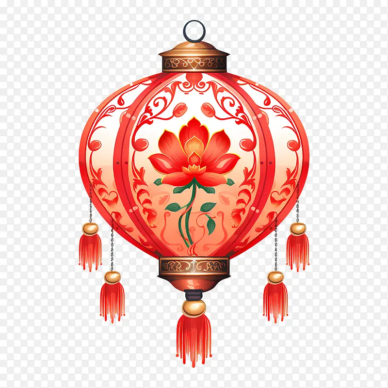 中国灯笼-中国新年装饰