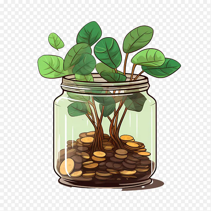 世界节俭日-世界节俭日省钱植物生长