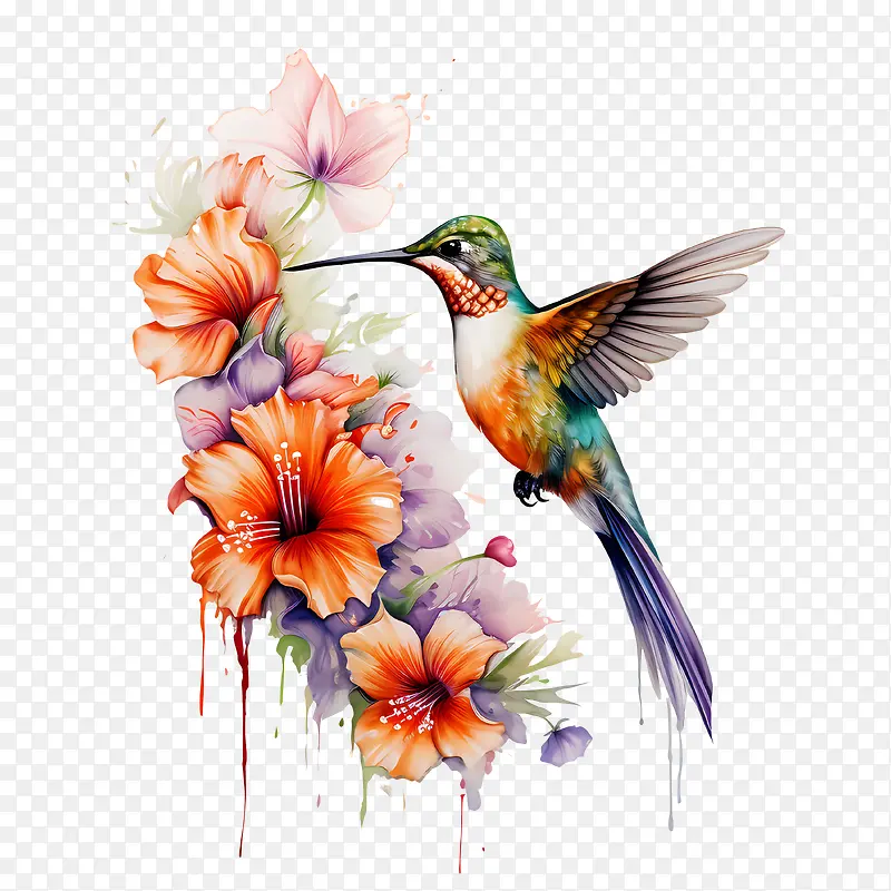 蜂鸟日——花的力量