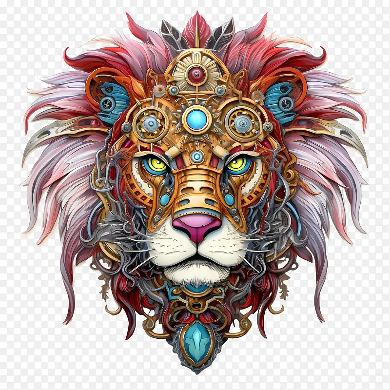 狮子头-狮子头狮子动物野生动物的脸