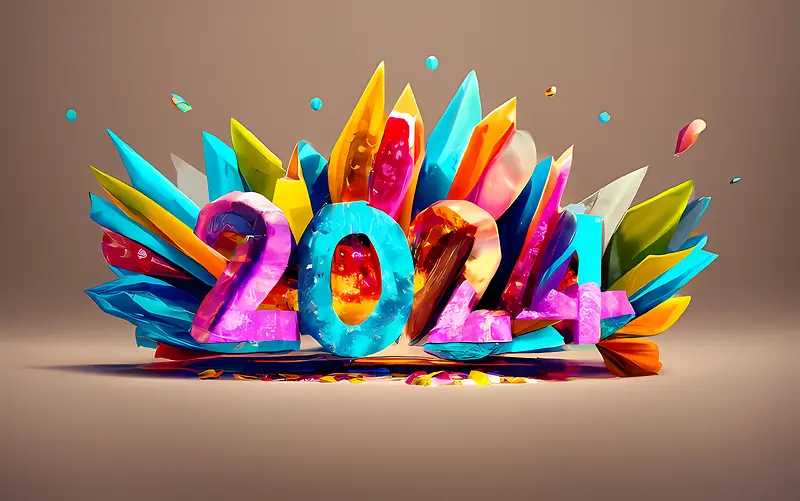 2024年新年快乐-2024年新年