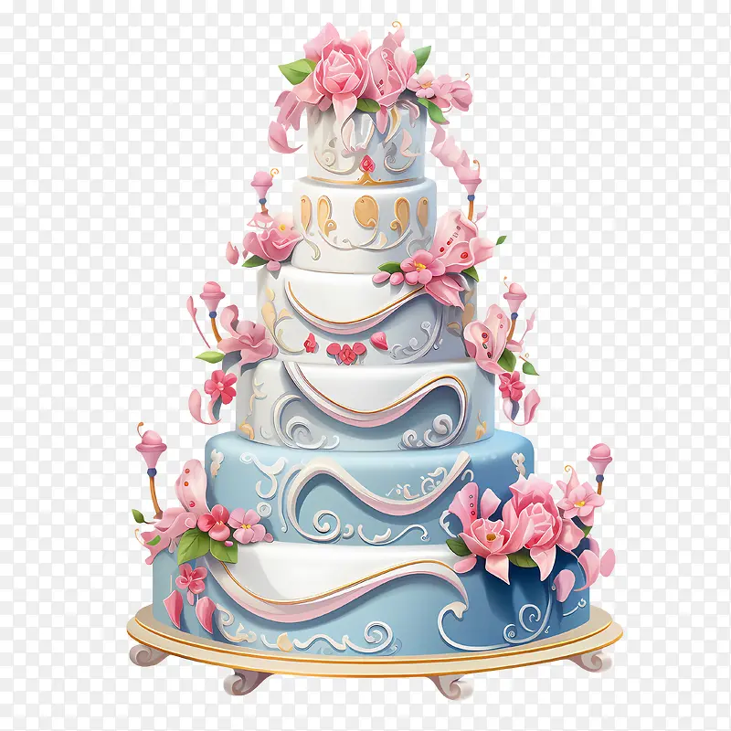 婚礼蛋糕-婚礼蛋糕