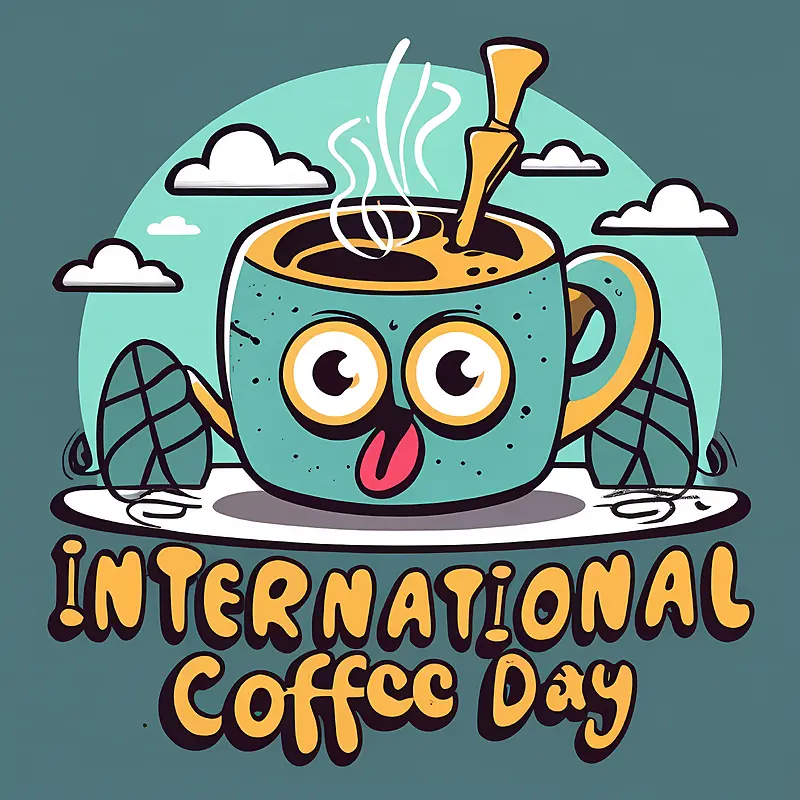 国际咖啡日-咖啡杯