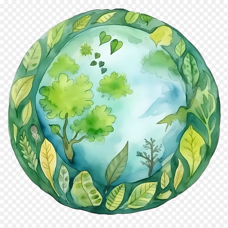 绿色星球——绿色地球