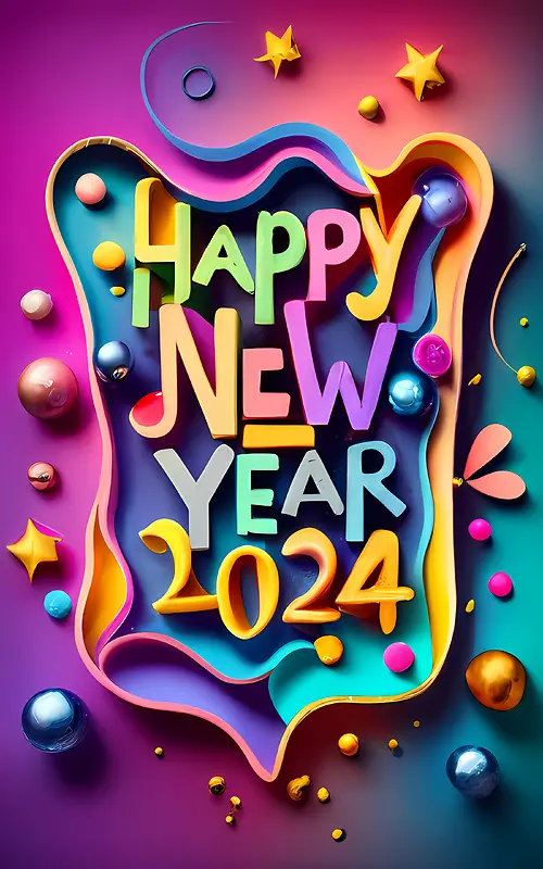 2024你好——新年快乐