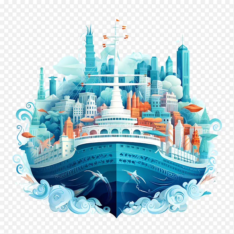 世界海事日-世界海事日船游轮海洋云