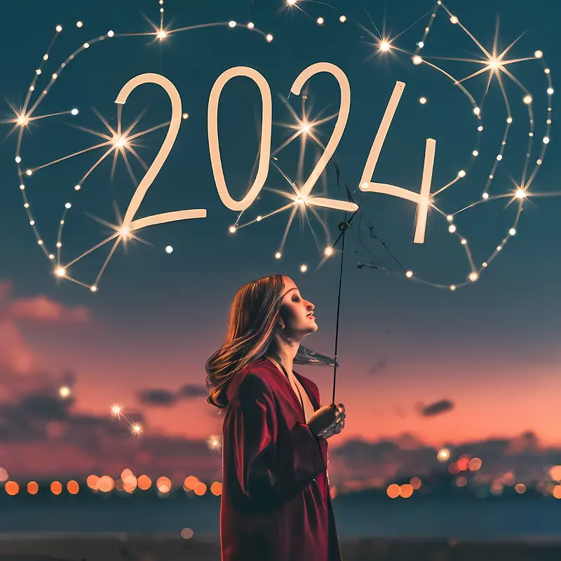 2024年新年快乐-新年快乐