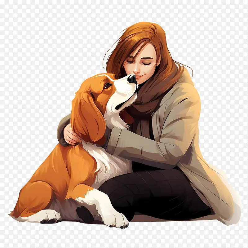 拥抱你的猎犬日-拥抱你的猎犬日狗女人拥抱拥抱