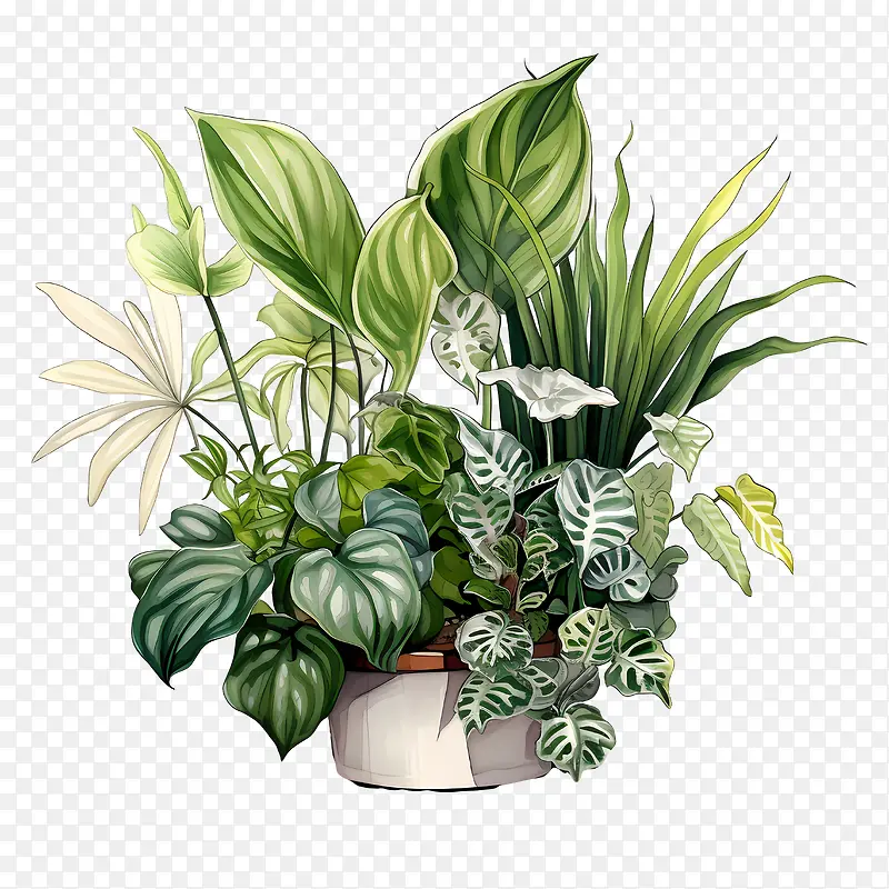 室内植物欣赏日-室内植物欣赏日植物室内盆栽绿化