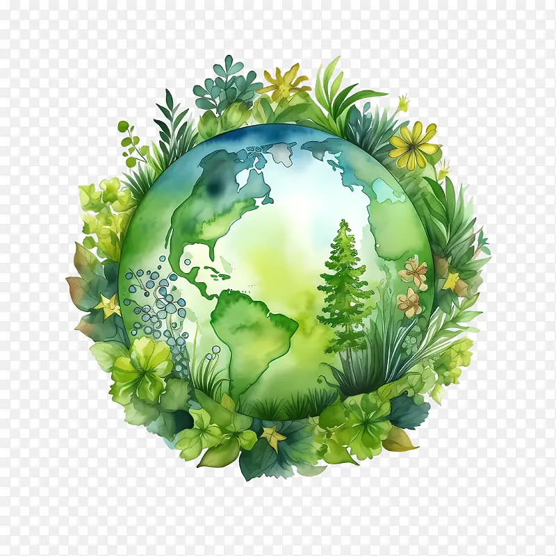 绿色星球——绿色地球