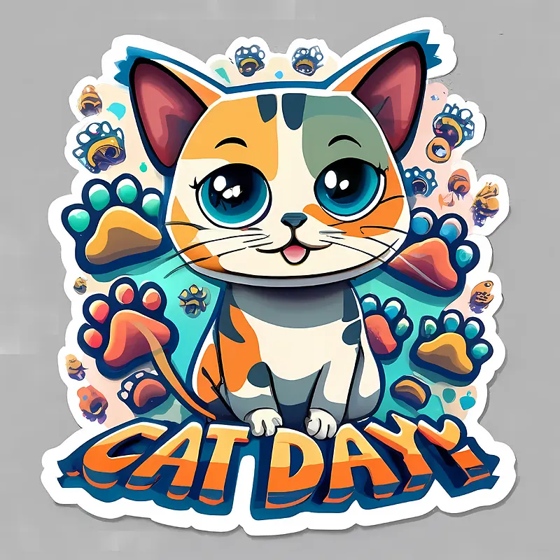 全球猫日——爪印