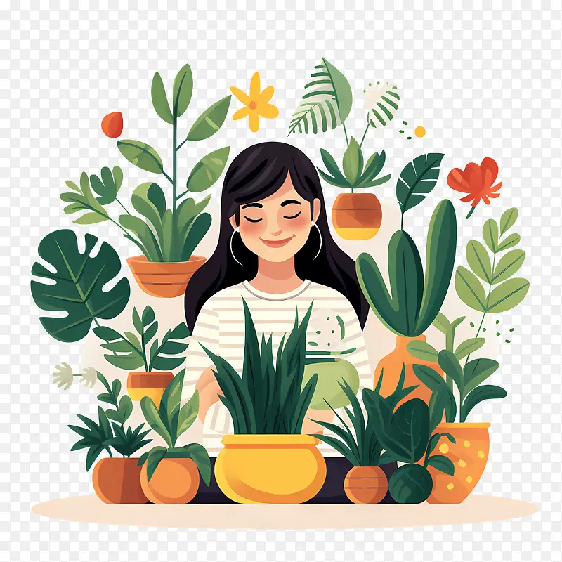室内植物欣赏日-室内植物欣赏日室内植物盆栽室内花园植物