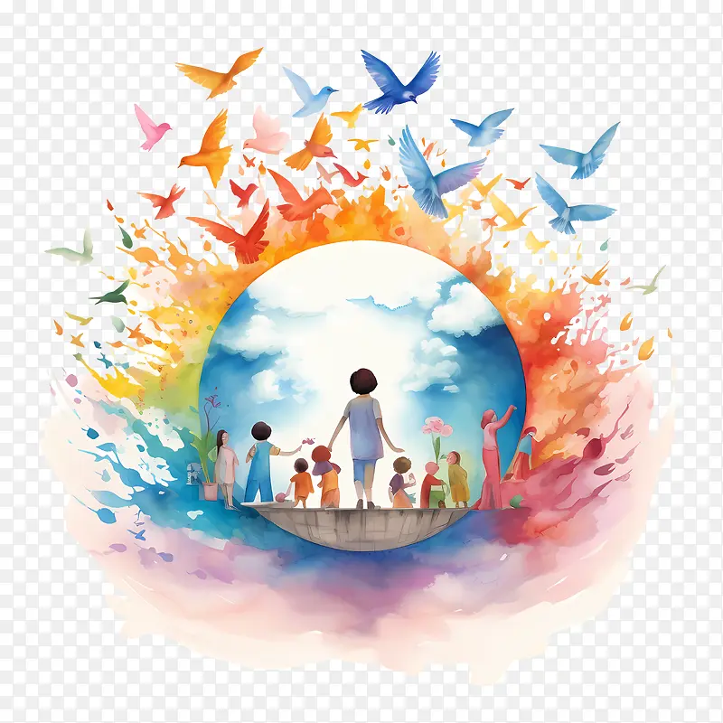 世界和平日-彩虹