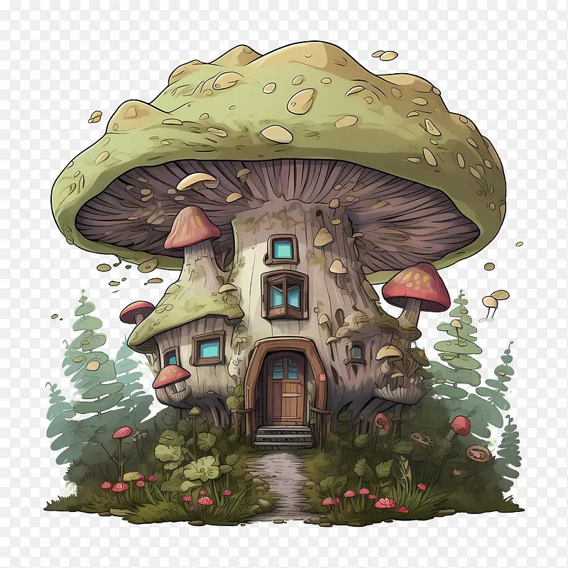 蘑菇屋-蘑菇屋蘑菇屋奇幻屋神奇屋异想天开的屋