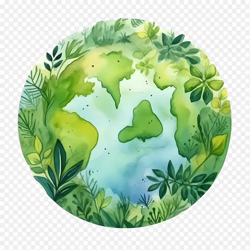 绿色星球——绿色地球
