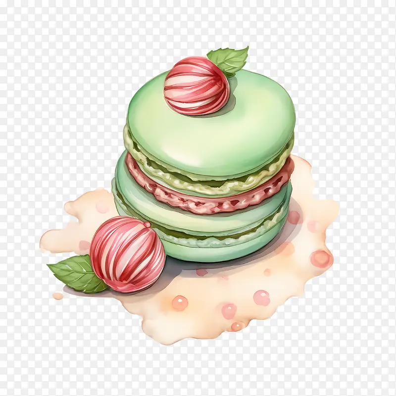 马卡龙日-埃菲尔铁塔