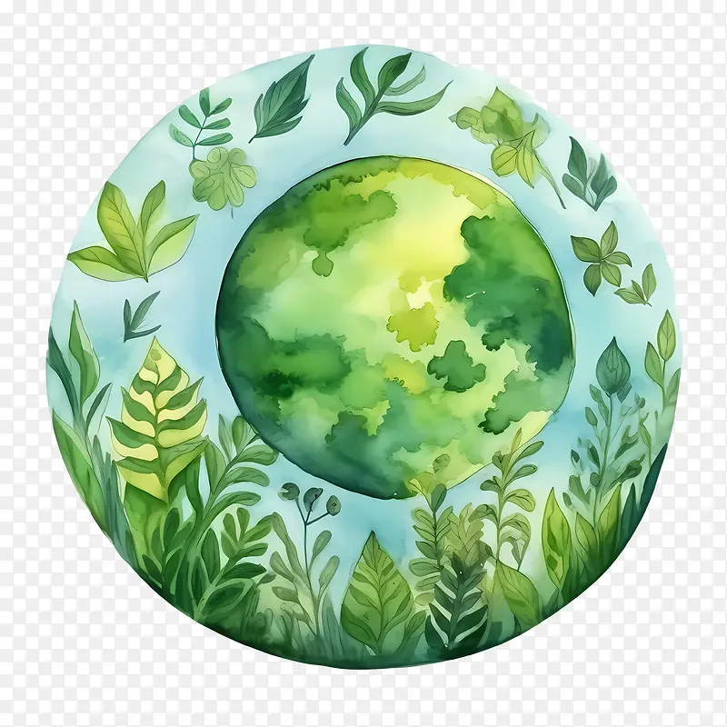 绿色星球——绿色地球