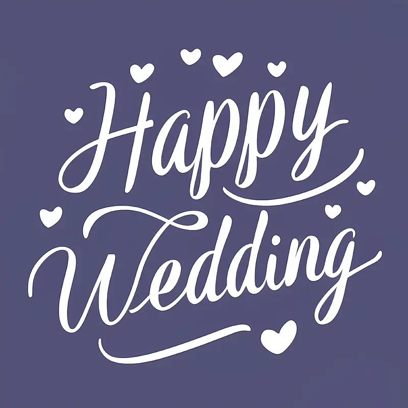 幸福的婚礼-婚礼请柬设计