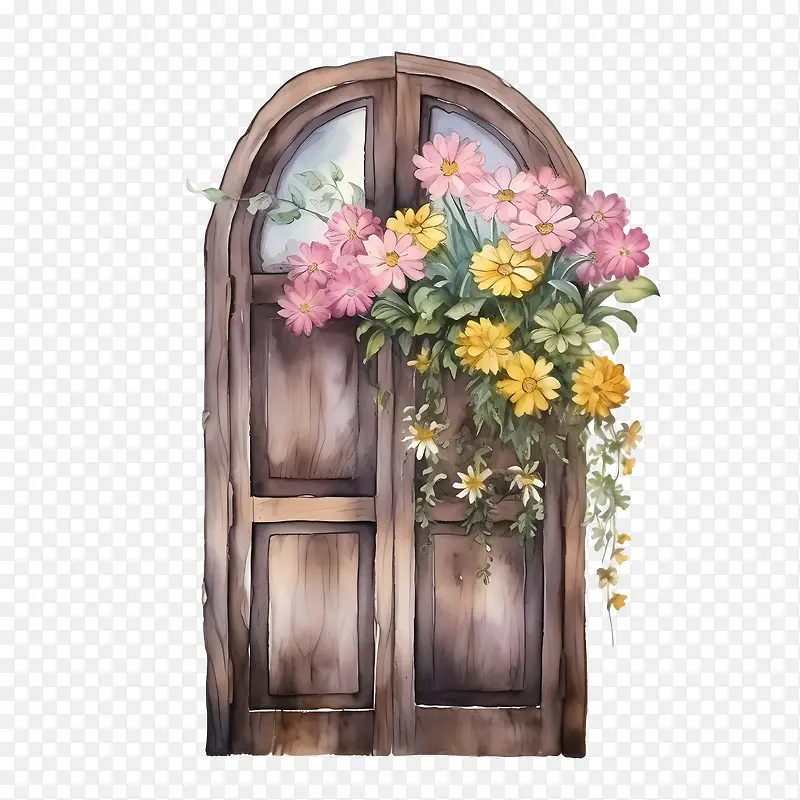 木门-花箱